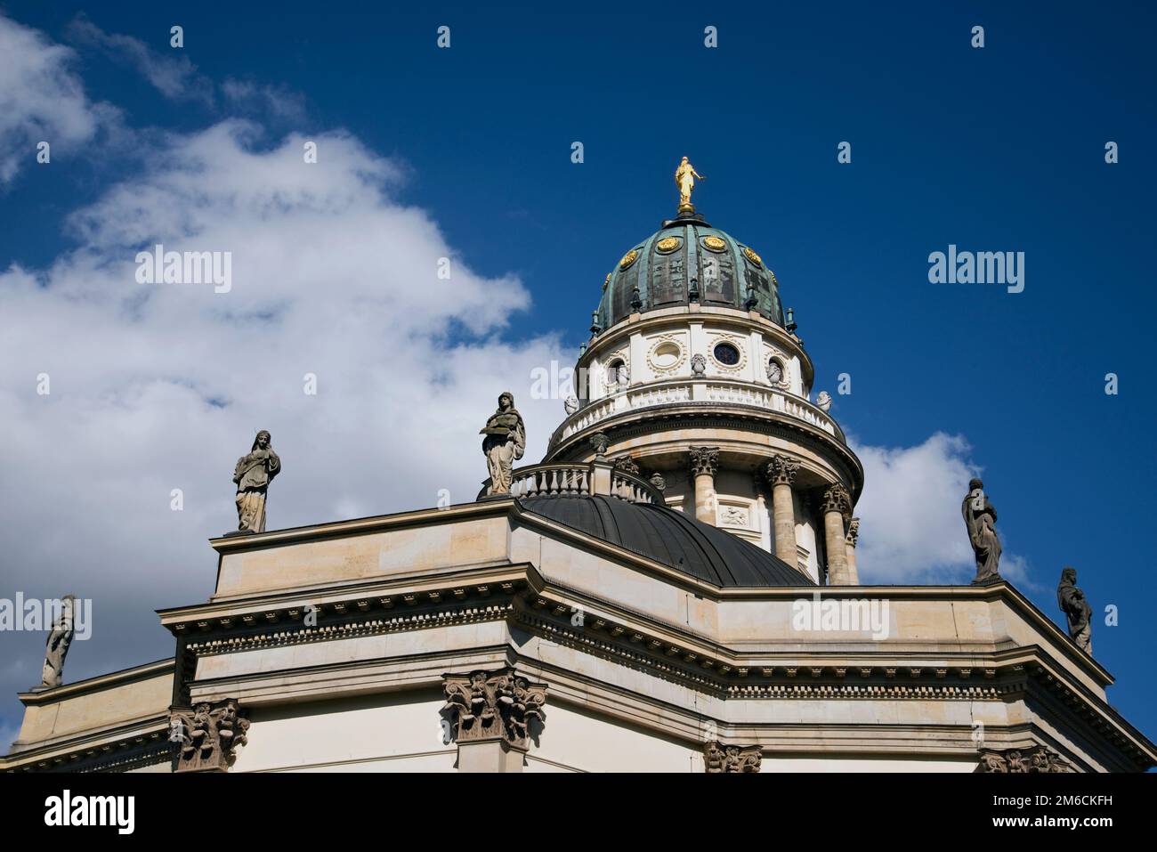 Cattedrale tedesca al Gendarmenmarkt di Berlino Foto Stock