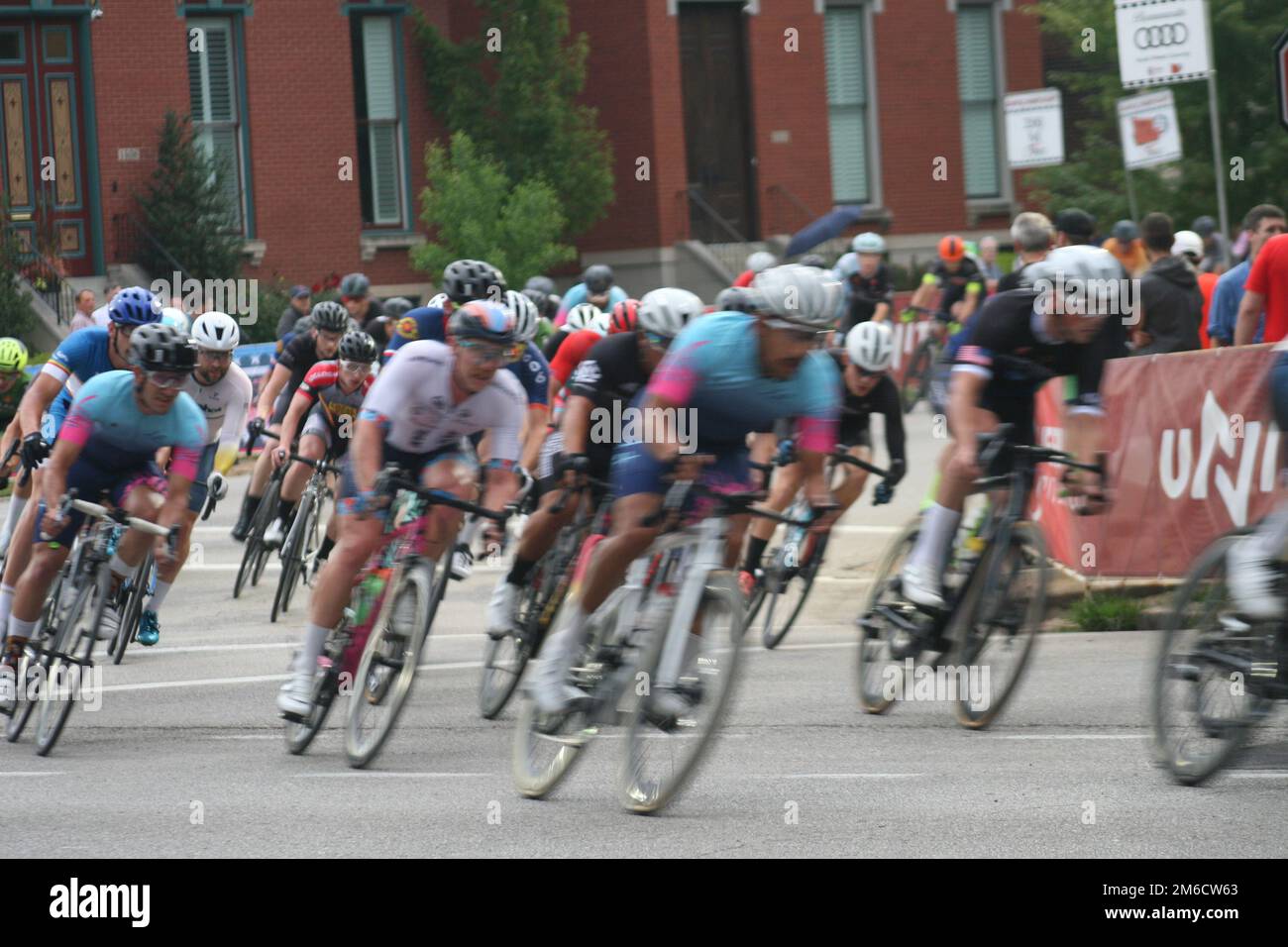 La Gateway Cup è un evento annuale che si svolge a St Louis, Missouri, Stati Uniti. Tour de Lafayette 2022 durante la Gateway Cup 2022. Foto Stock