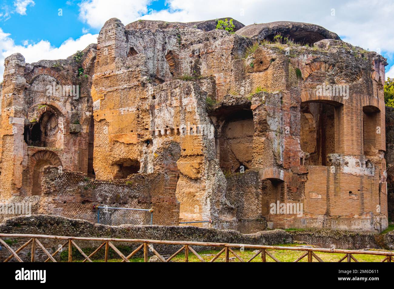 Grand Thermae o Grandi Terme di Villa Adriana o Villa di Adriano sito archeologico dell'UNESCO a Tivoli - Roma - Lazio - Italia Foto Stock