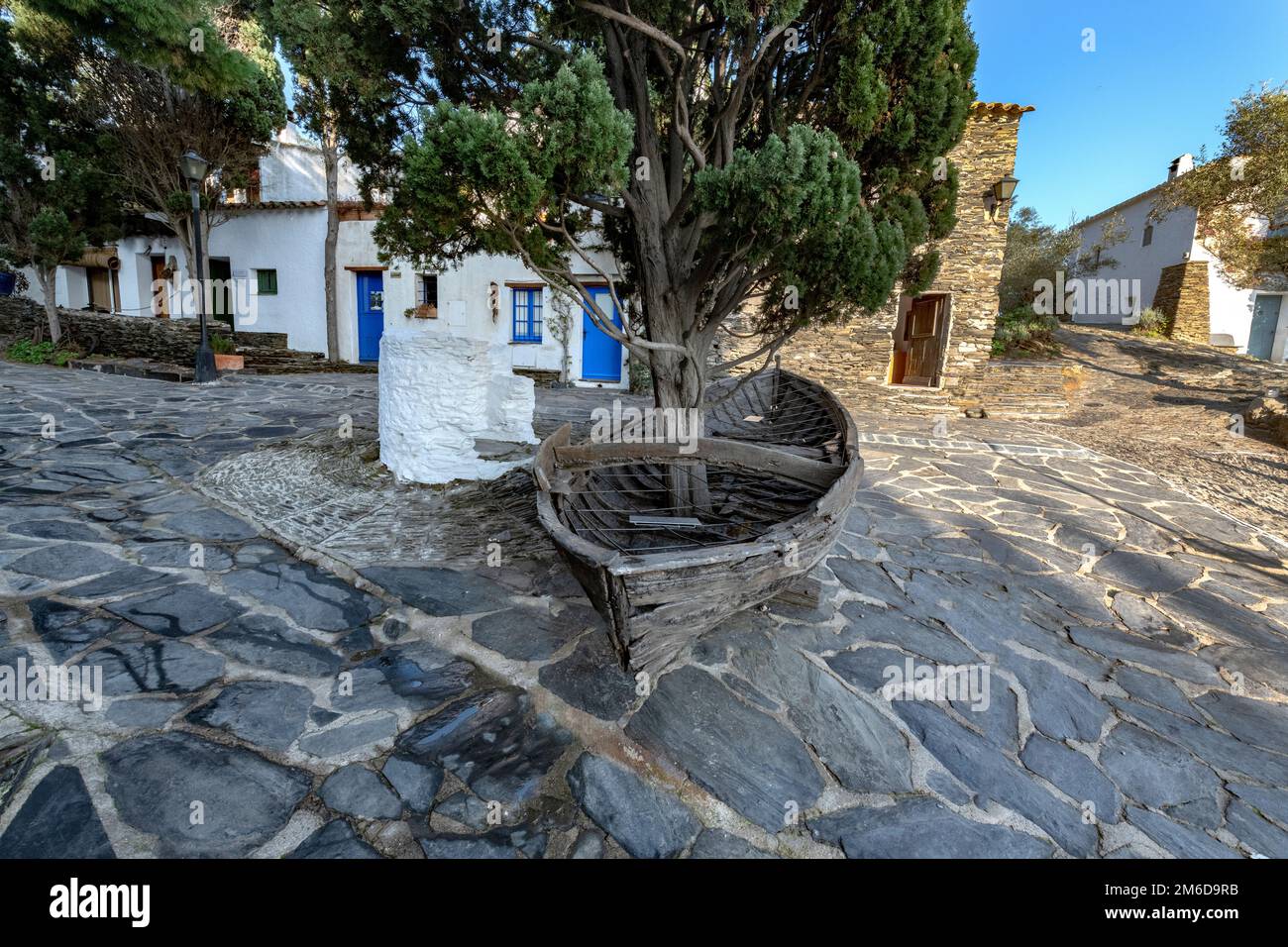 El Port de la Selva; Penisola Iberica; Catalogna; Alt EmpordÃ ; Cap de Creus Foto Stock