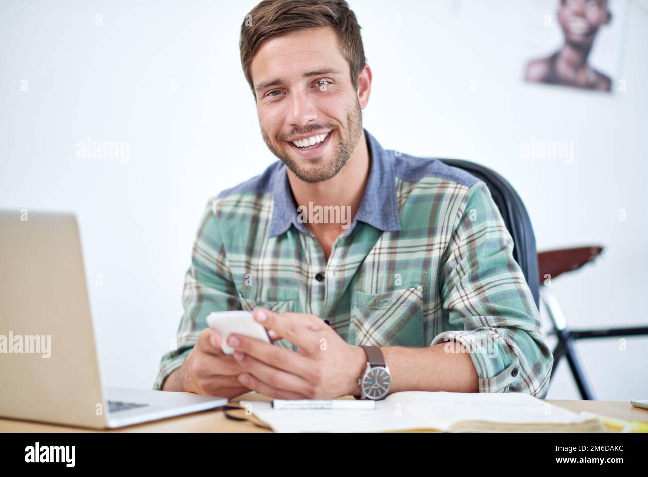 Quando il mio cliente è felice, im felice Foto Stock