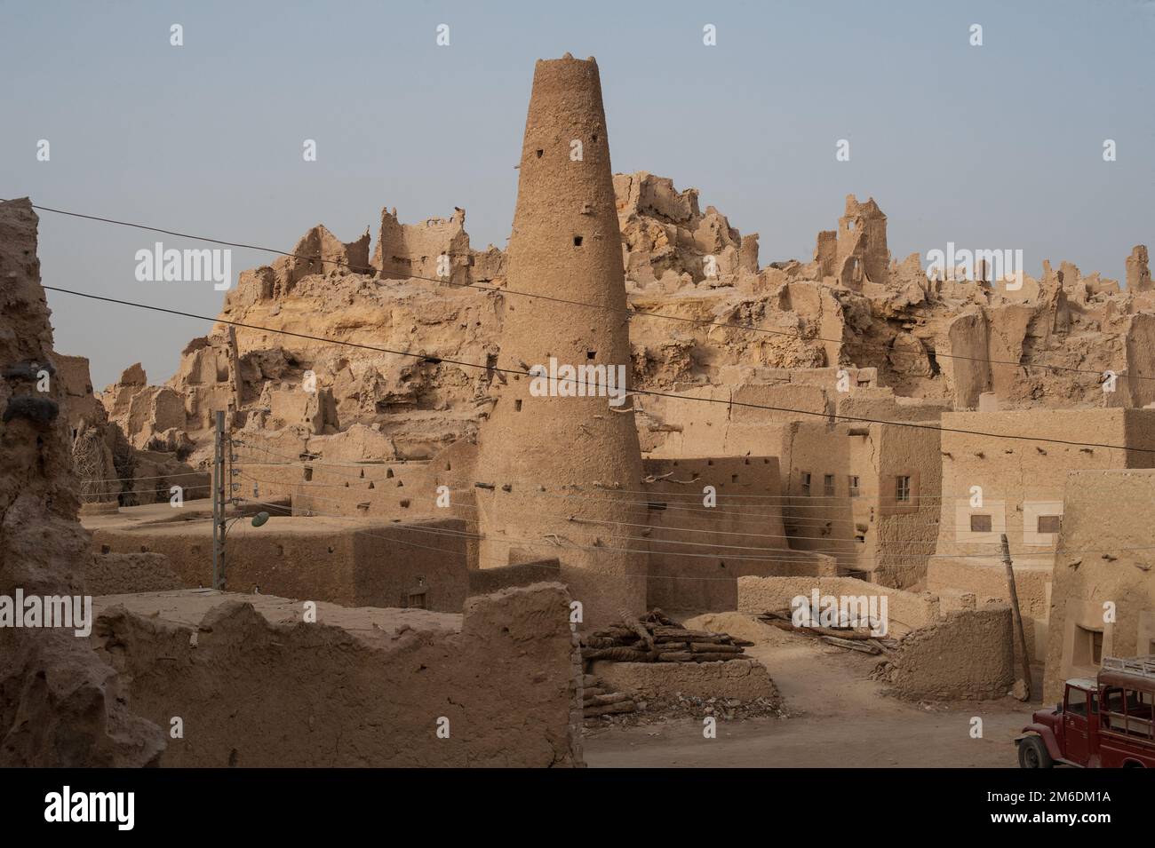 Vita quotidiana in Siwa Oasis, Egitto Foto Stock