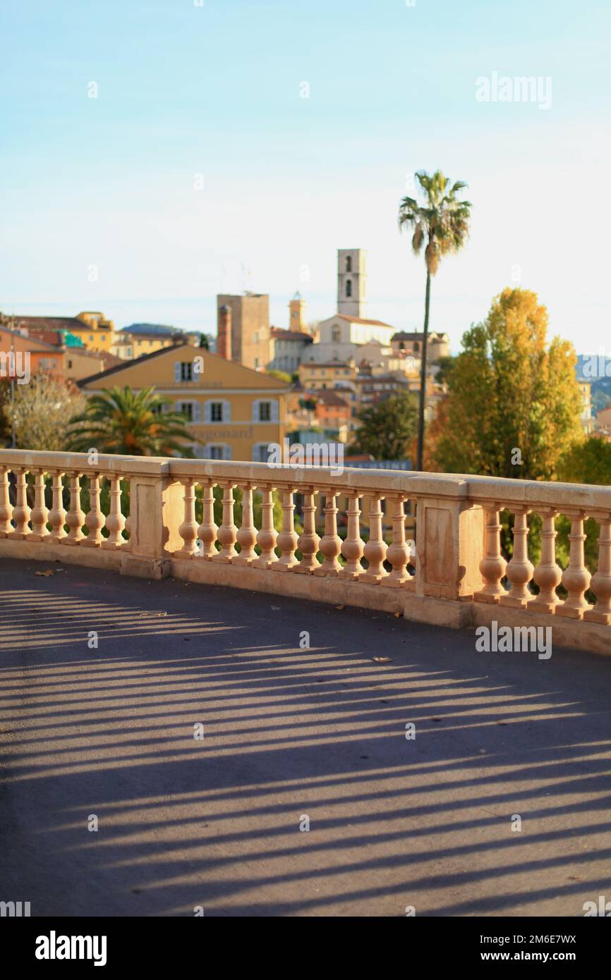 Grasse, Parc Naturel des Prealpes d'Azur, Alpes Maritimes, 06, PACA Foto Stock