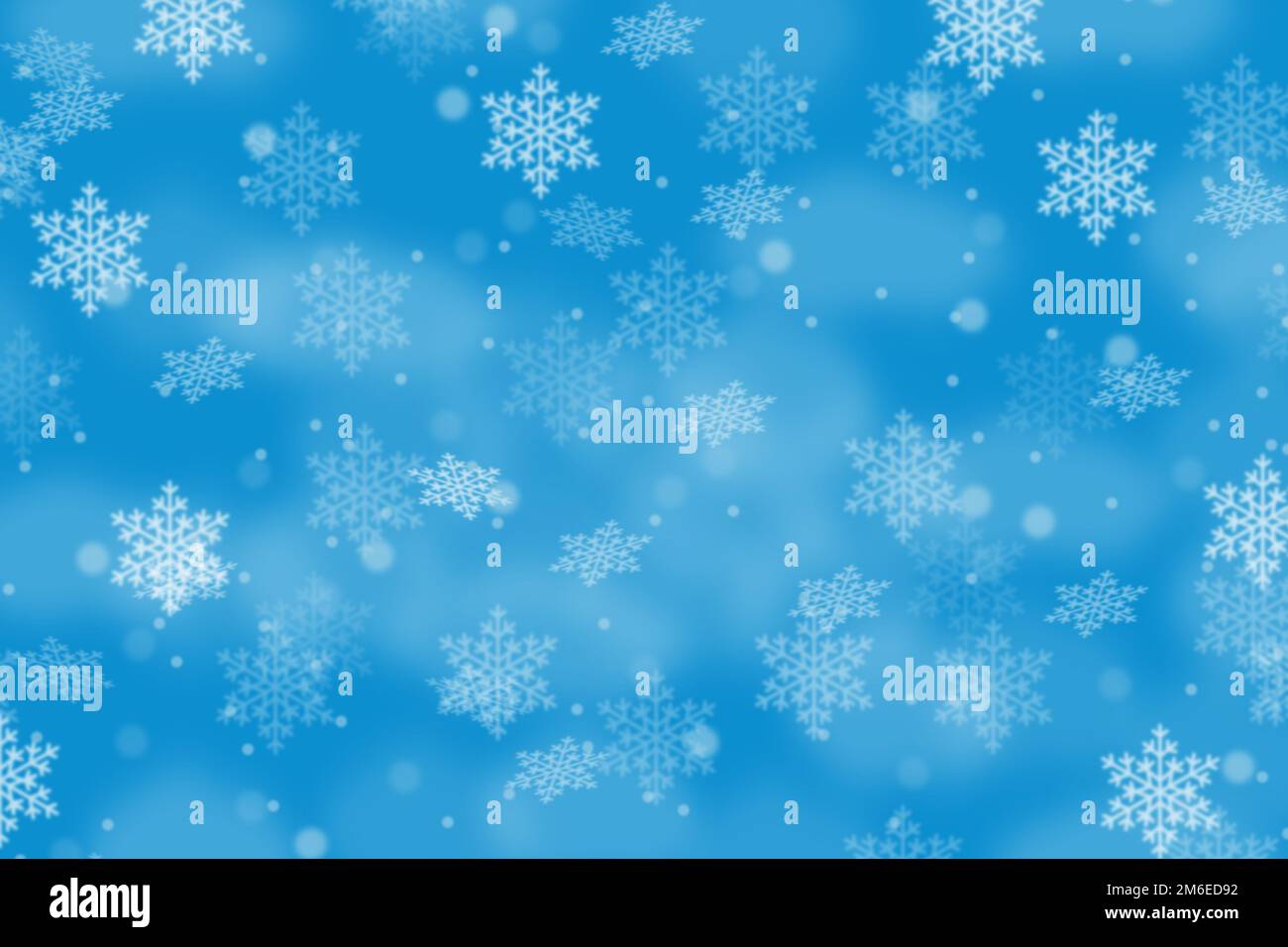 Weihnachten Hintergrund Weihnachtshintergrund Karte Weihnachtskarte Schnee Winter Schneeflocken Textfreiraum CopySpace Foto Stock