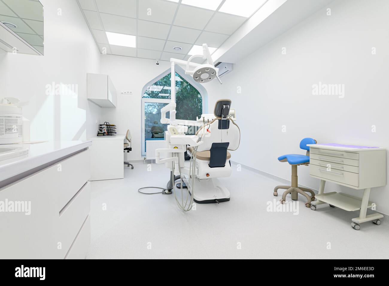 Studio medico odontoiatrico, attrezzatura speciale Foto Stock