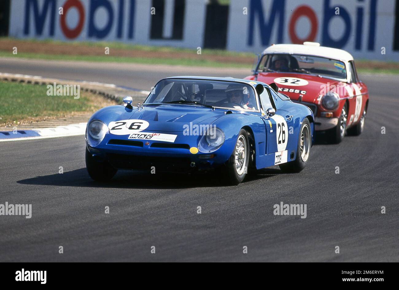 1965 Bizzarini corsa Racing al Coys International Historic Festival Classic Car Races a Silverstone 1995 Foto Stock