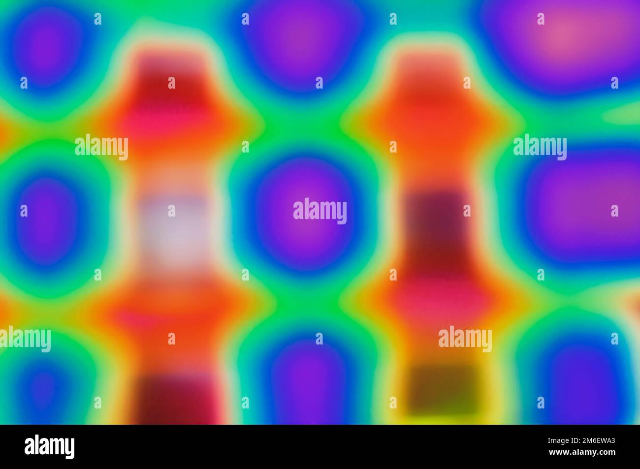 Mesh astratta colorata Foto Stock