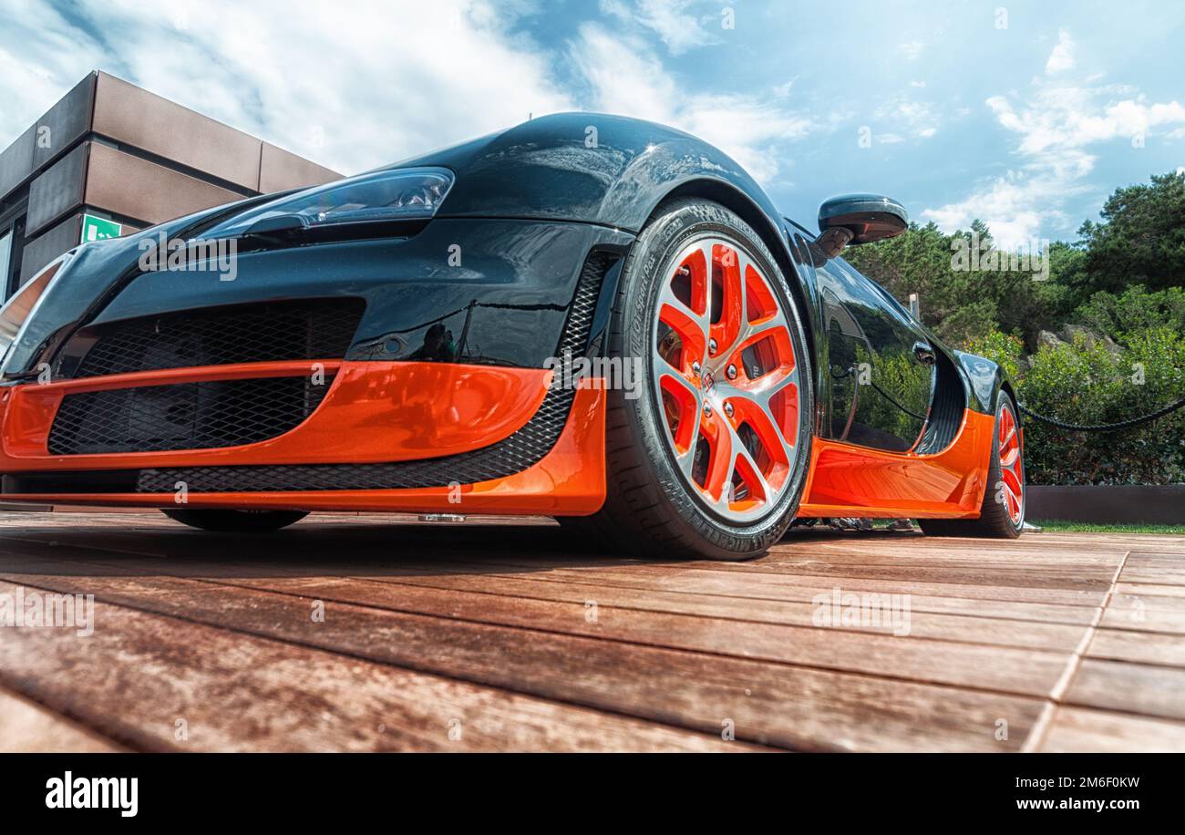 Bugatti Veyron supercar Foto Stock