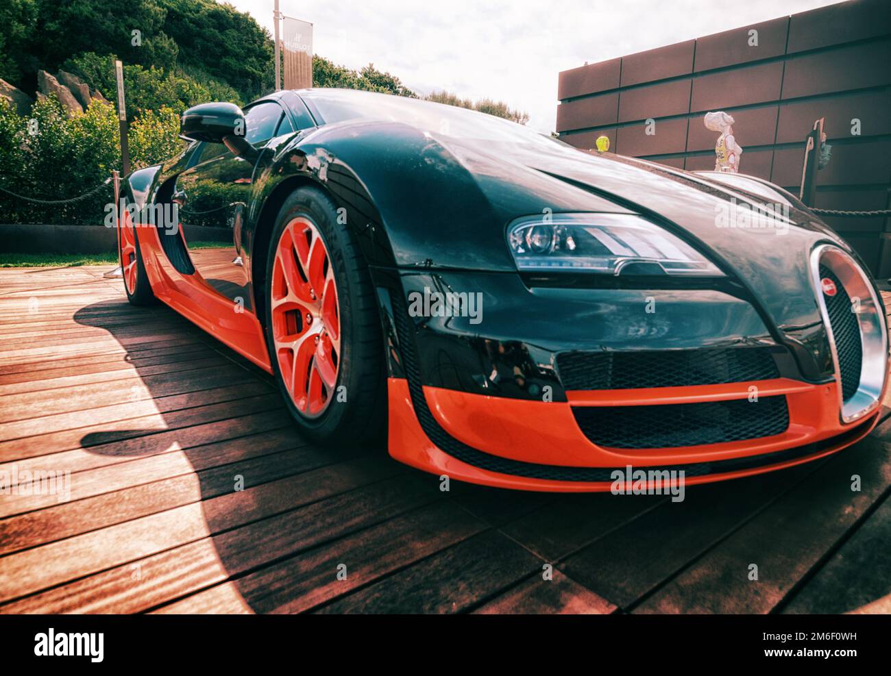 Bugatti Veyron supercar Foto Stock