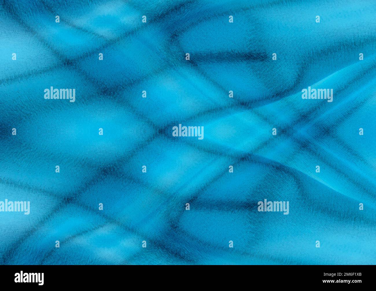 Strisce orizzontali blu. Texture di sfondo blu. Texture bluastra. Texture con tratti blu. Foto Stock