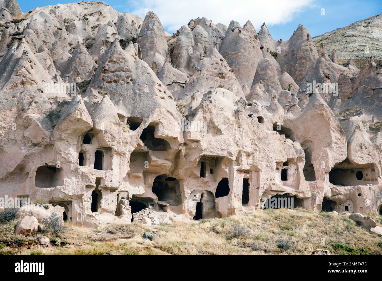 Casa in pietra in Cappadocia Foto Stock