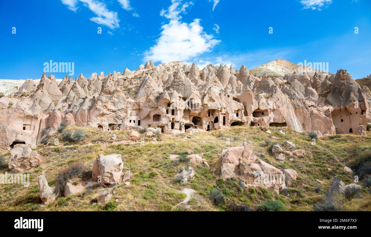 Casa in pietra in Cappadocia Foto Stock