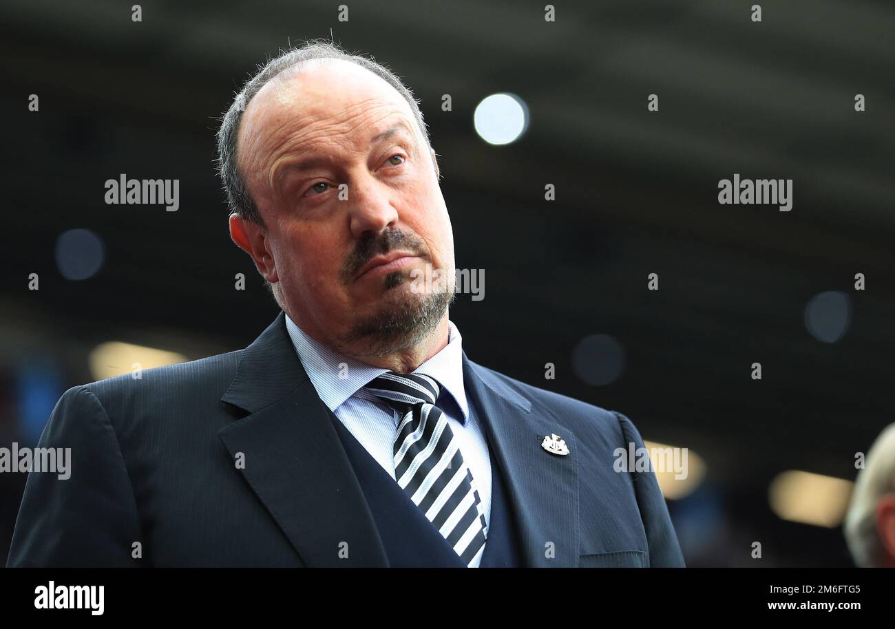 Newcastle Utd Manager Rafa Benítez - Aston Villa contro Newcastle United, Sky Bet Championship, Villa Park, Birmingham - 24th settembre 2016. Foto Stock