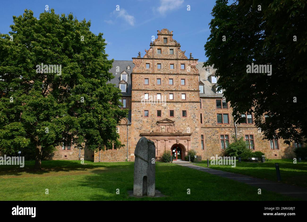 Castello e castello a Giessen Foto Stock