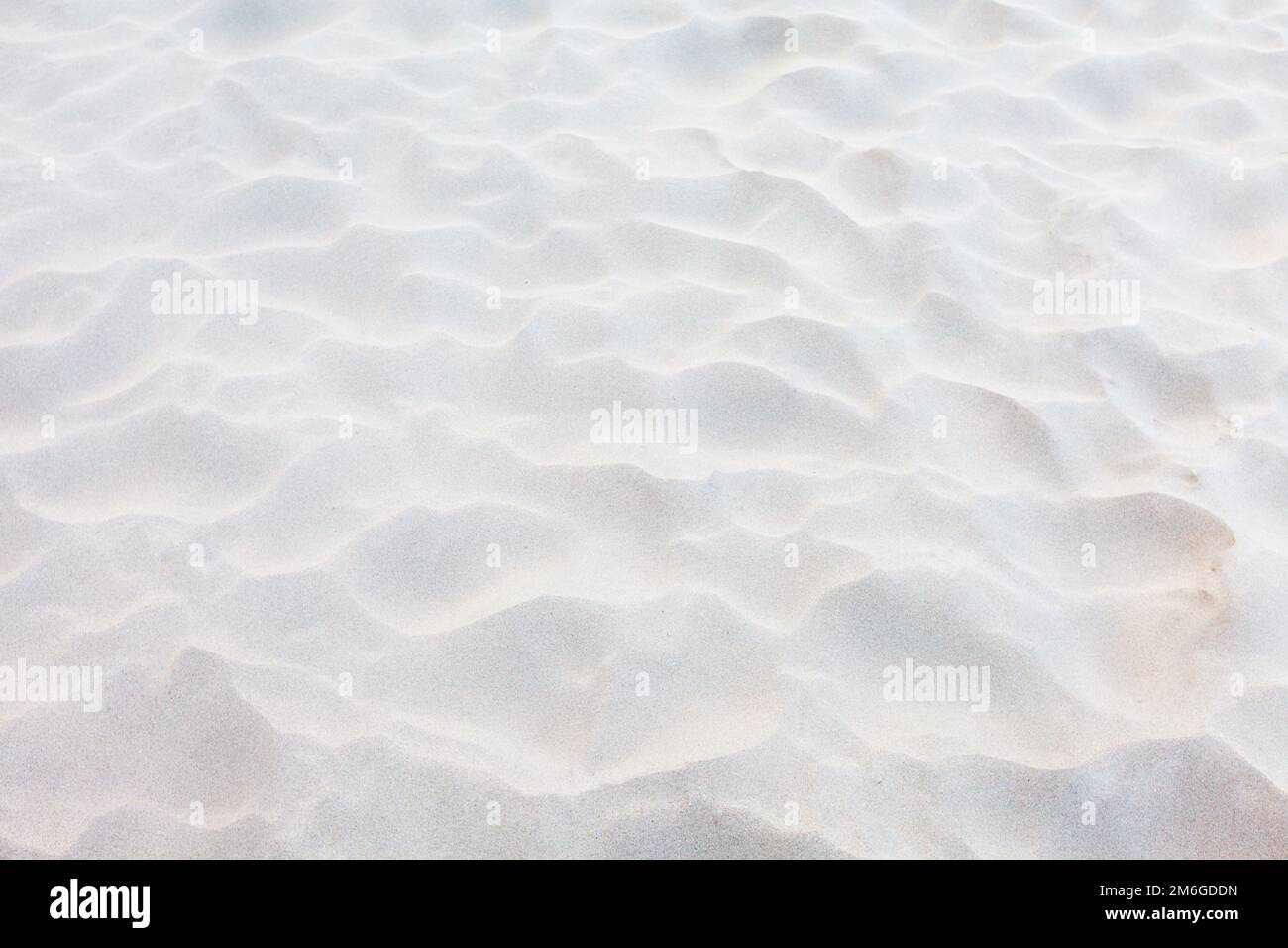 Bellissimo sfondo di sabbia bianca naturale Foto Stock