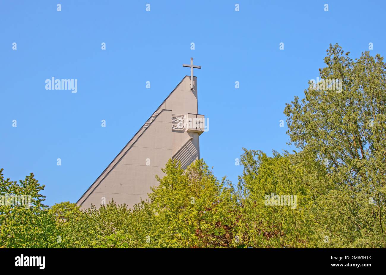 Maria-Hilf-Chiesa Costanza-Allmannsdorf Foto Stock