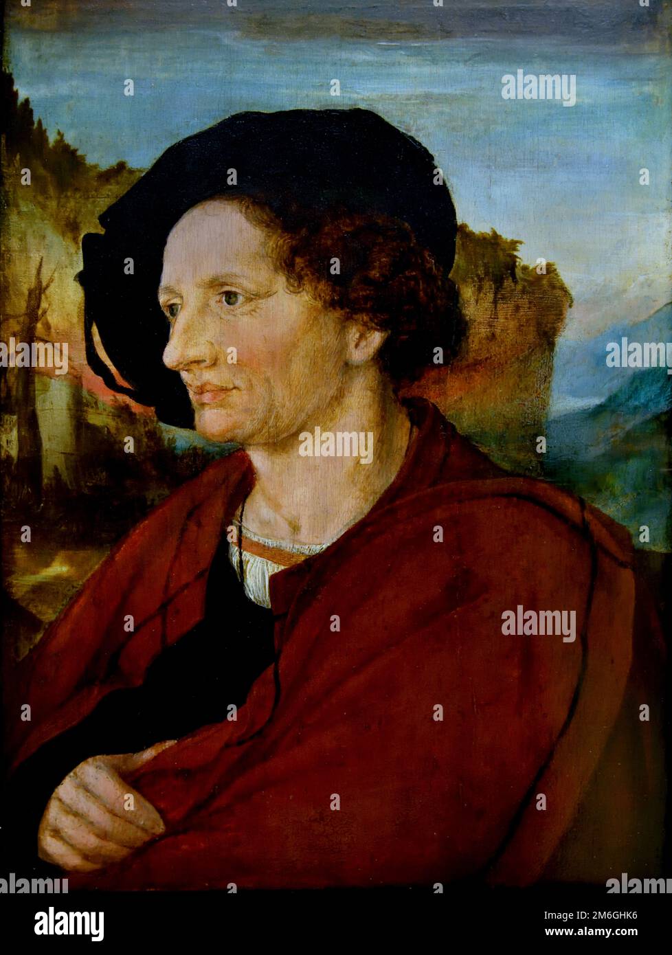 Orafo Jorg Schweiger 1518 Ambrosius Holbein, 1494 – 1519, tedesco, artista svizzero nella pittura, disegno, stampa. Fratello maggiore, di circa tre anni, Hans Holbein il giovane, Germania, Foto Stock