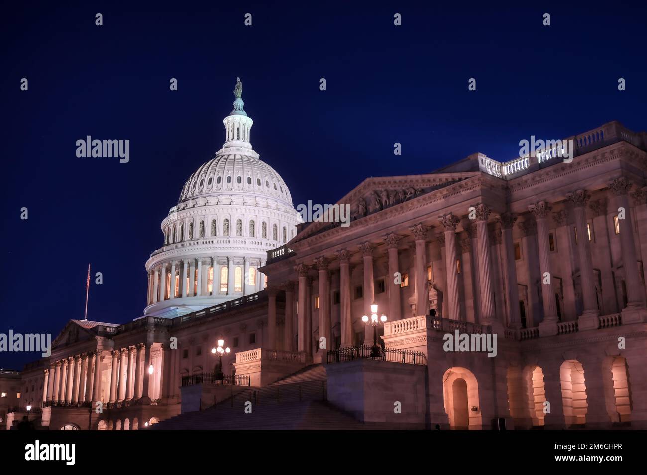 Il Campidoglio degli Stati Uniti a Washington, D.C. Foto Stock