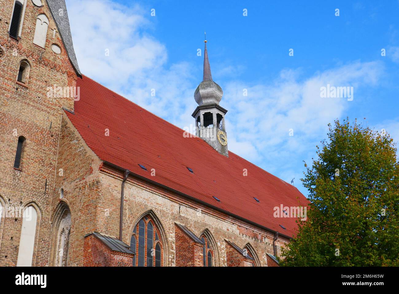 Chiesa Collegiata di Santa Maria, San Giovanni e Santa Elisabetta a BÃ¼tzow Foto Stock