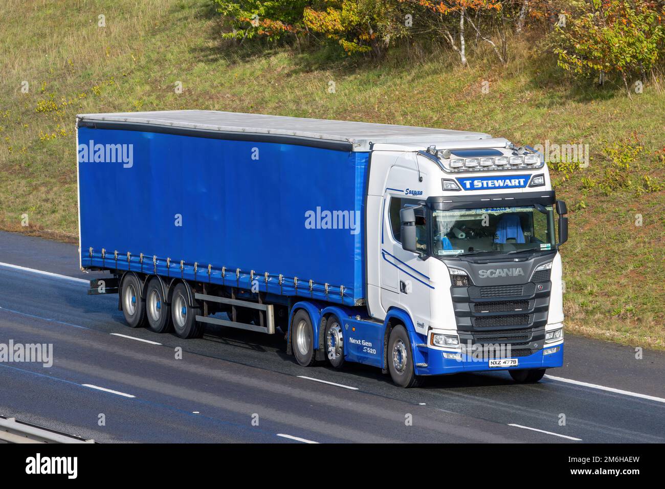 T Stewart Scania S520 NXZ 4779 Foto Stock
