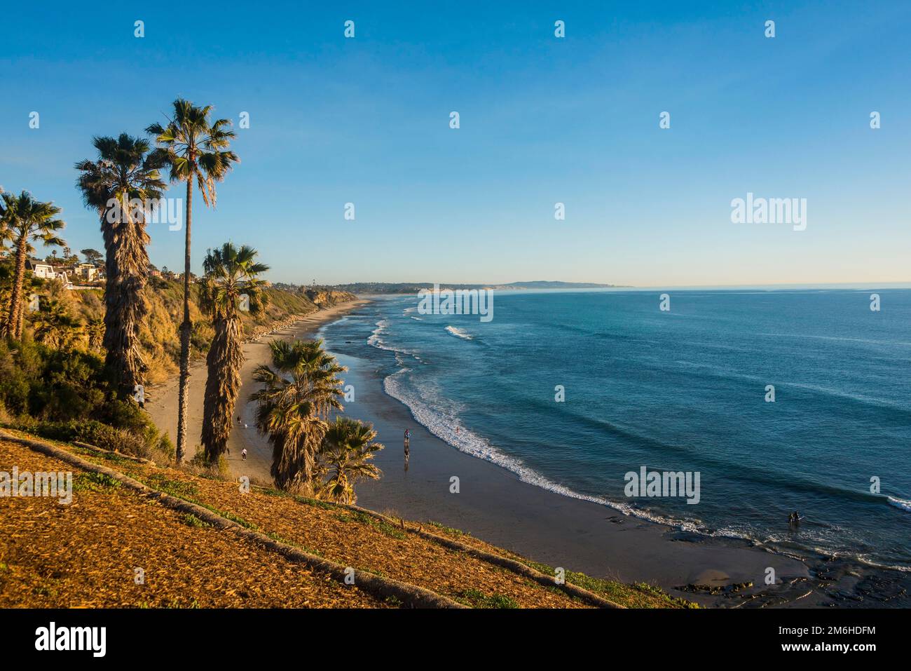 Costa di Cardiff, California meridionale, Stati Uniti Foto Stock