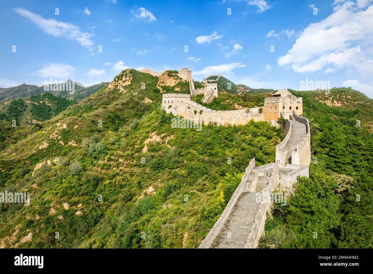 Cina cartina muraglia cinese immagini e fotografie stock ad alta