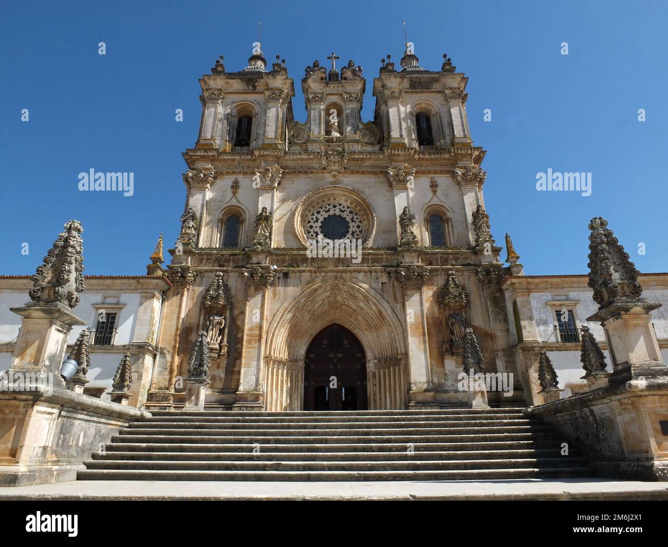 Monastero storico di AlcobaÃ, Centro - Portogallo Foto Stock