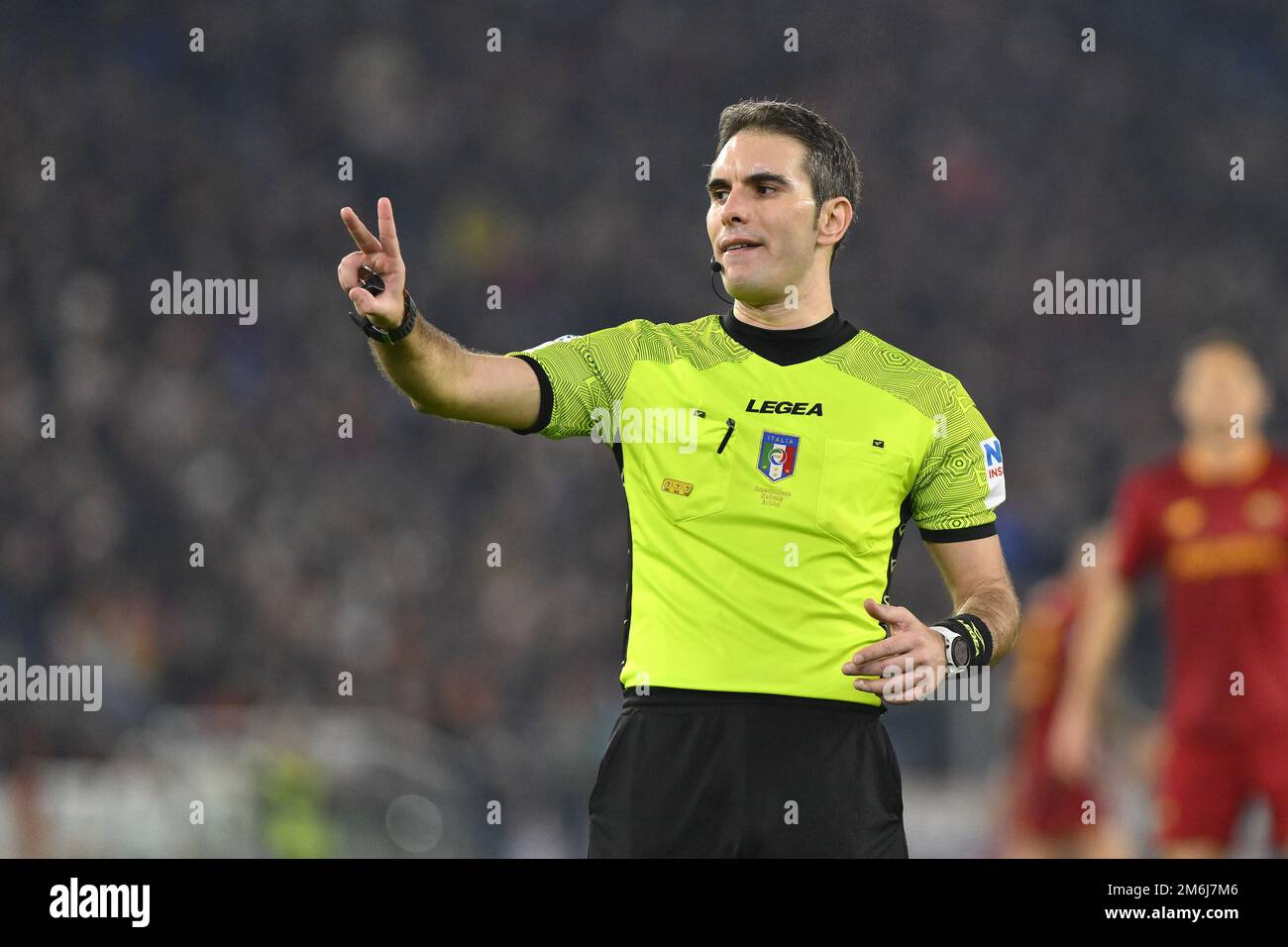 4 gennaio 2023, Roma, Italia Arbitro Alberto Santoro durante il 16th