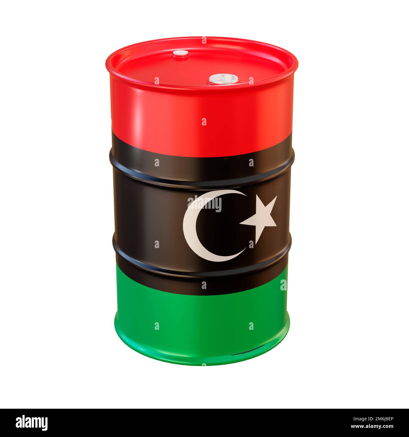 Indicatore barile olio in Foto Stock