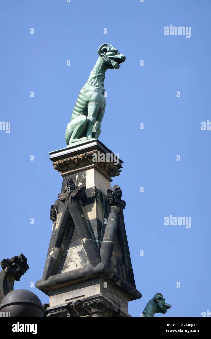 Chiesa di Pietro a Lipsia Foto Stock