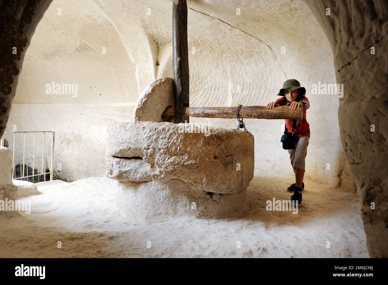 Le grotte di Beit Guvrin in Israele Foto Stock