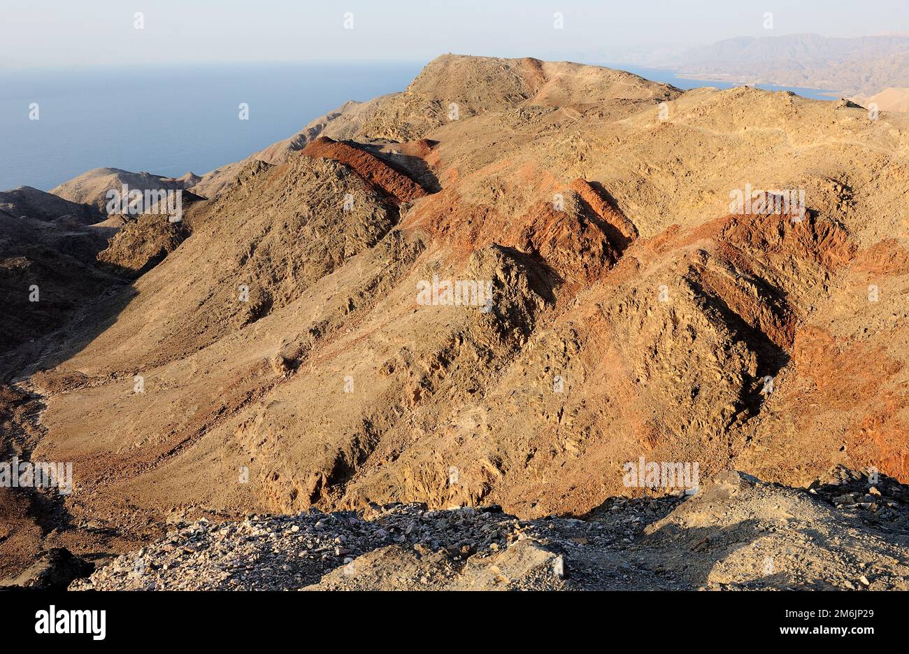 Mar Rosso Montagna Foto Stock