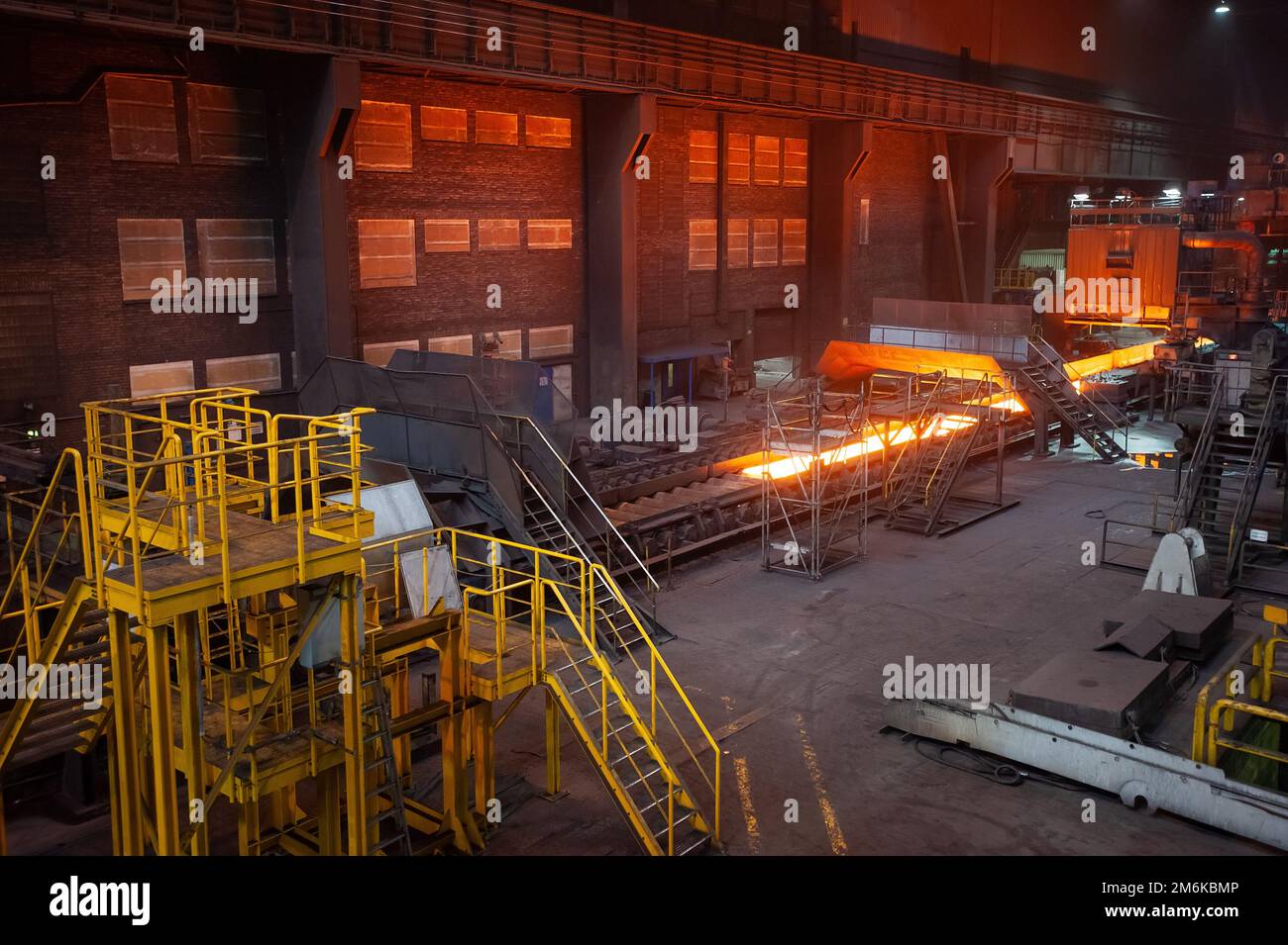 Fabbrica metallurgica Foto Stock