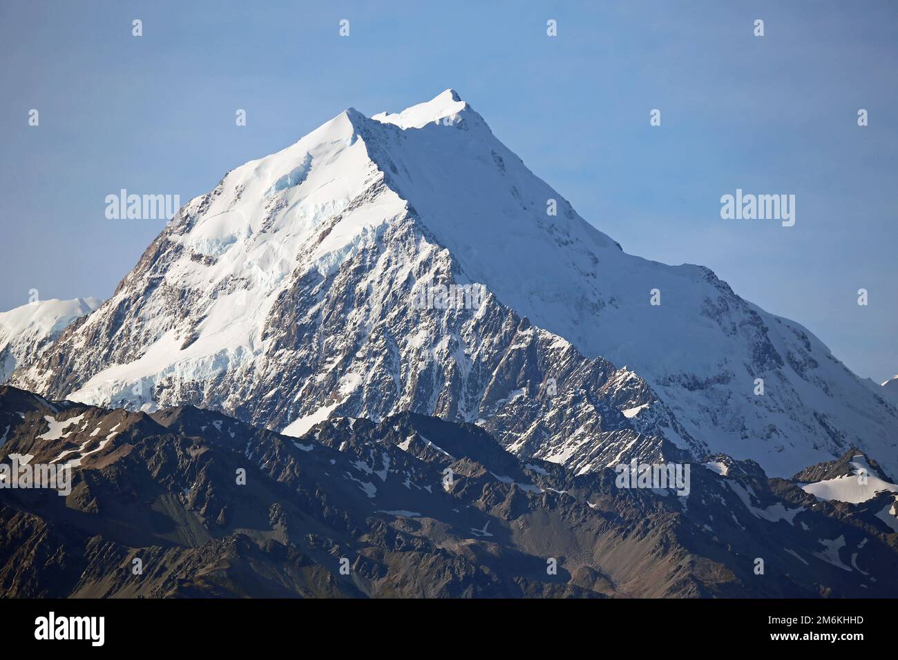 Mt Cook - Aoraki - Mt Cook National Park, Nuova Zelanda Foto Stock