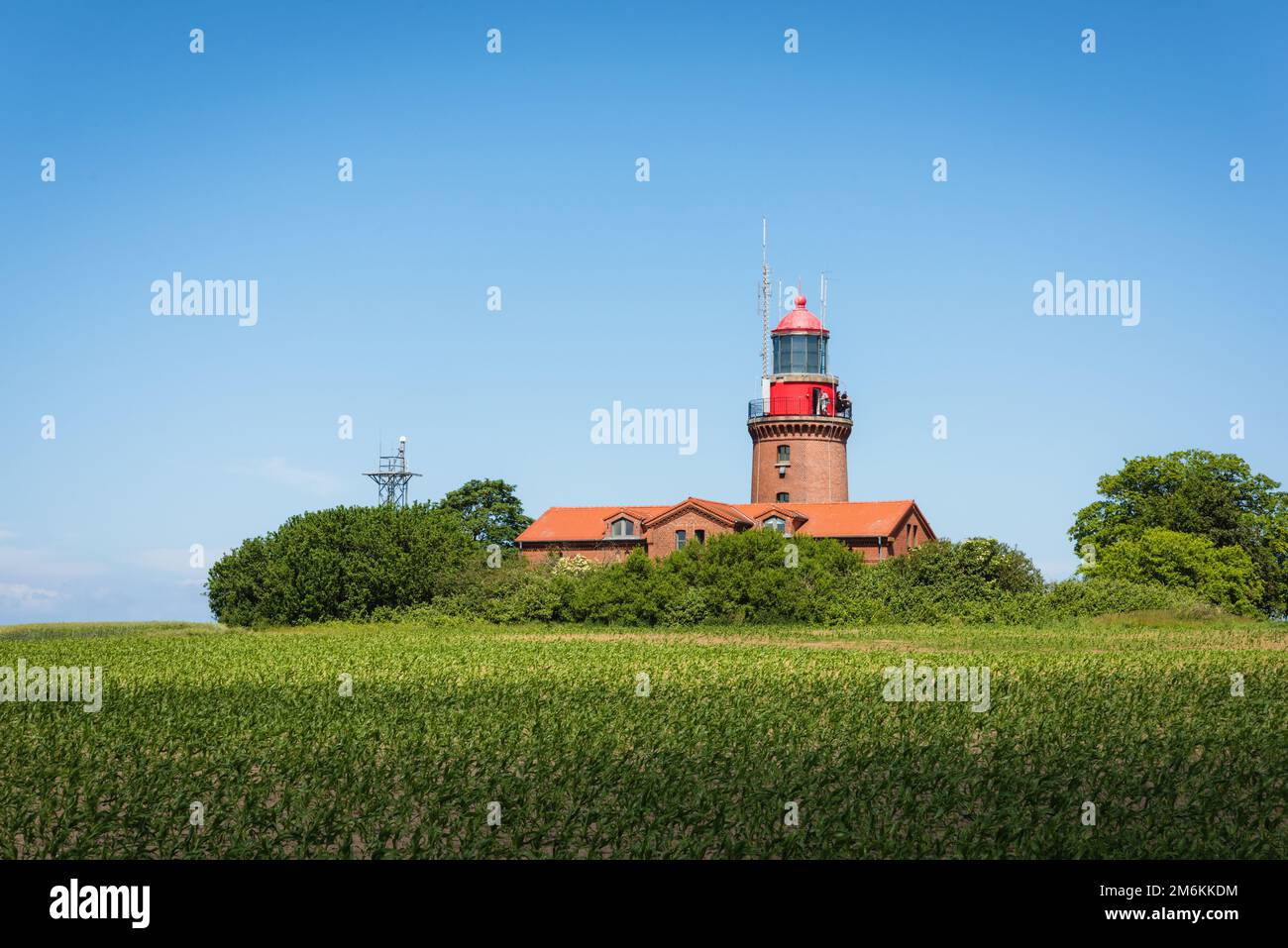 Il faro della destinazione di vacanza Bastorf, Mar Baltico - Meclemburgo Pomerania occidentale, Germania Foto Stock