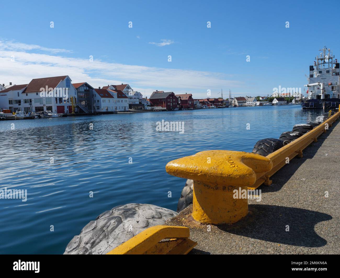 Haugesund in norvegia Foto Stock