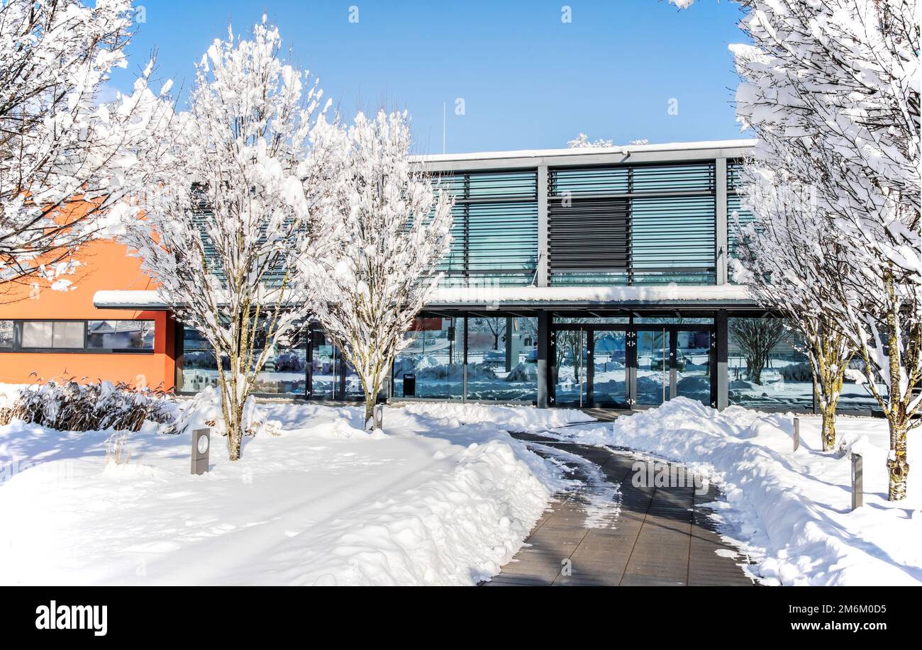 Valle prato sala Rielasingen-Worblingen Foto Stock