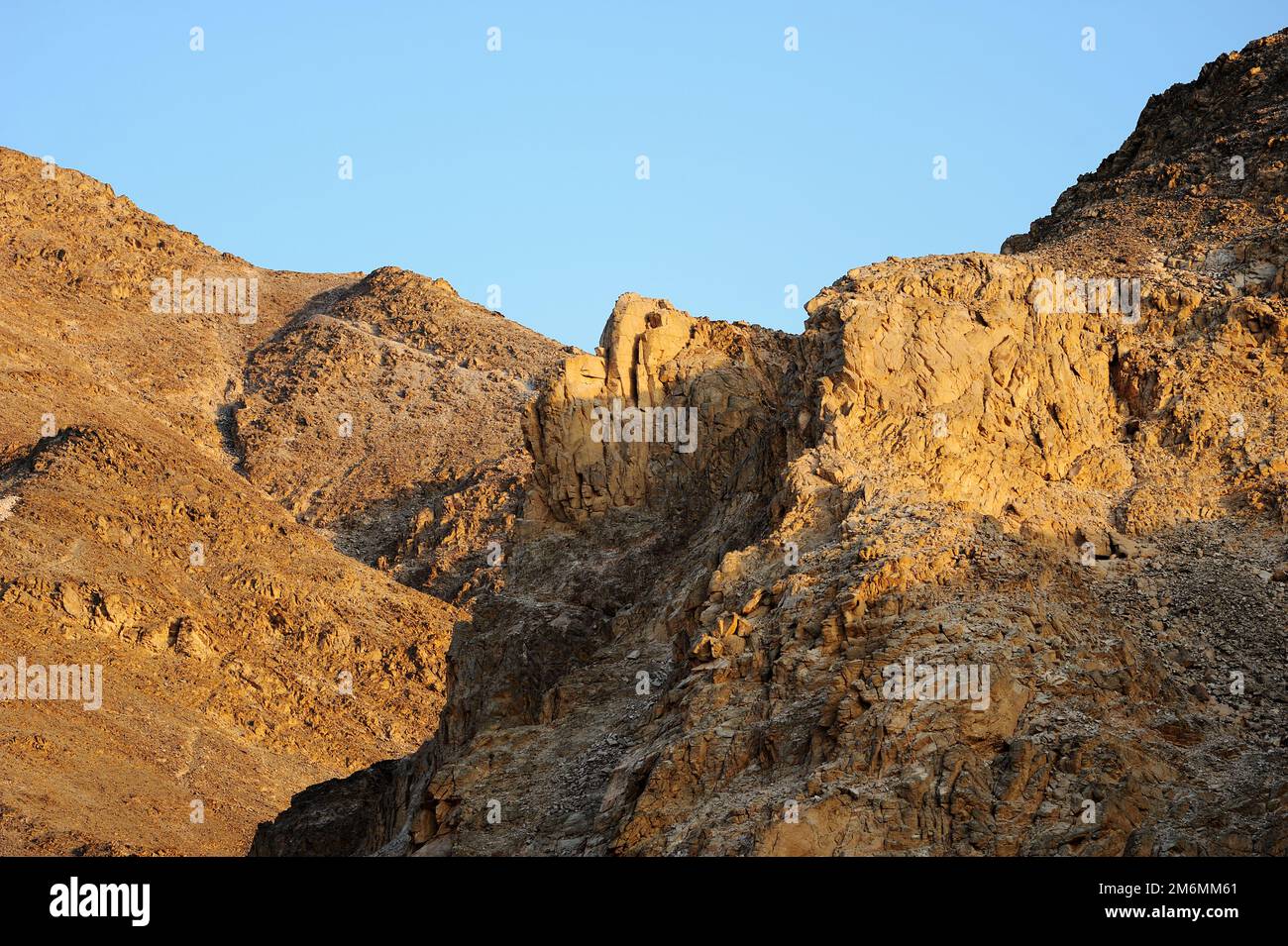 Mar Rosso Montagna Foto Stock