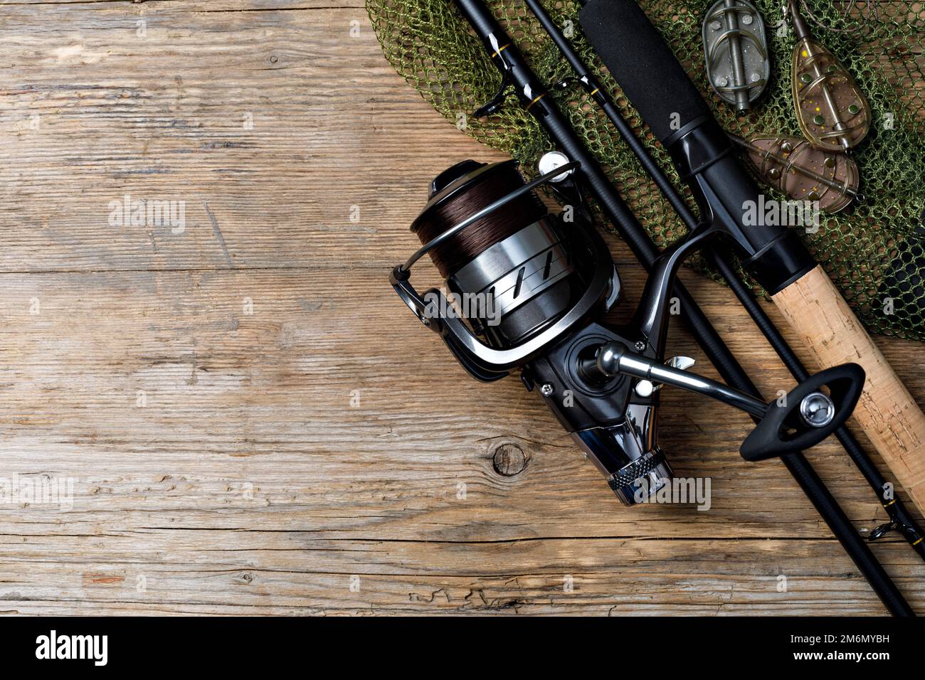 Attrezzatura di pesca Foto Stock