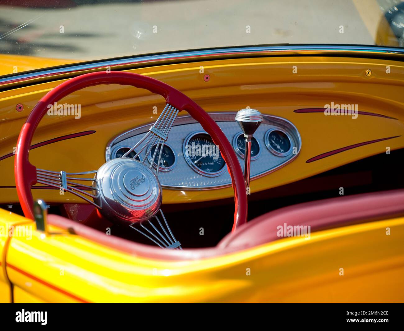 1932 Ford Roadster pick up plancia Foto Stock