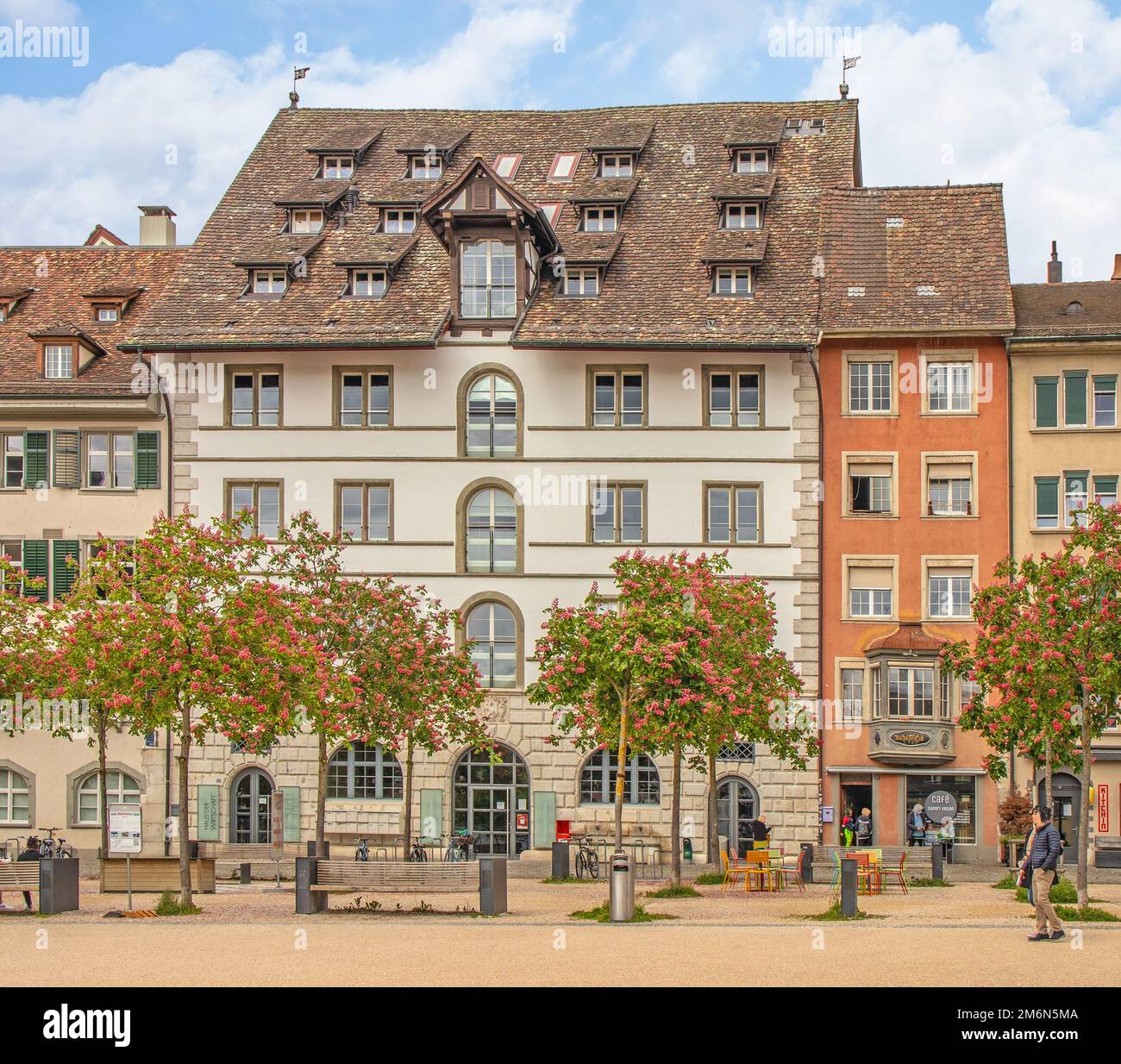 Casa di Economia Sciaffusa, Svizzera Foto Stock