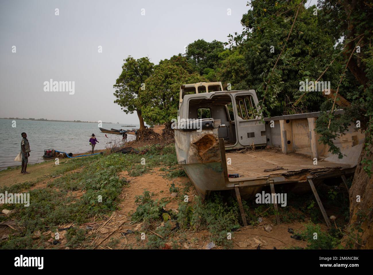 Nicolas Remene / le Pictorium - la risposta del Mali alle sfide e alle realtà del cambiamento climatico - 11/3/2021 - Mali / Segou / Segou - Un moderno Foto Stock