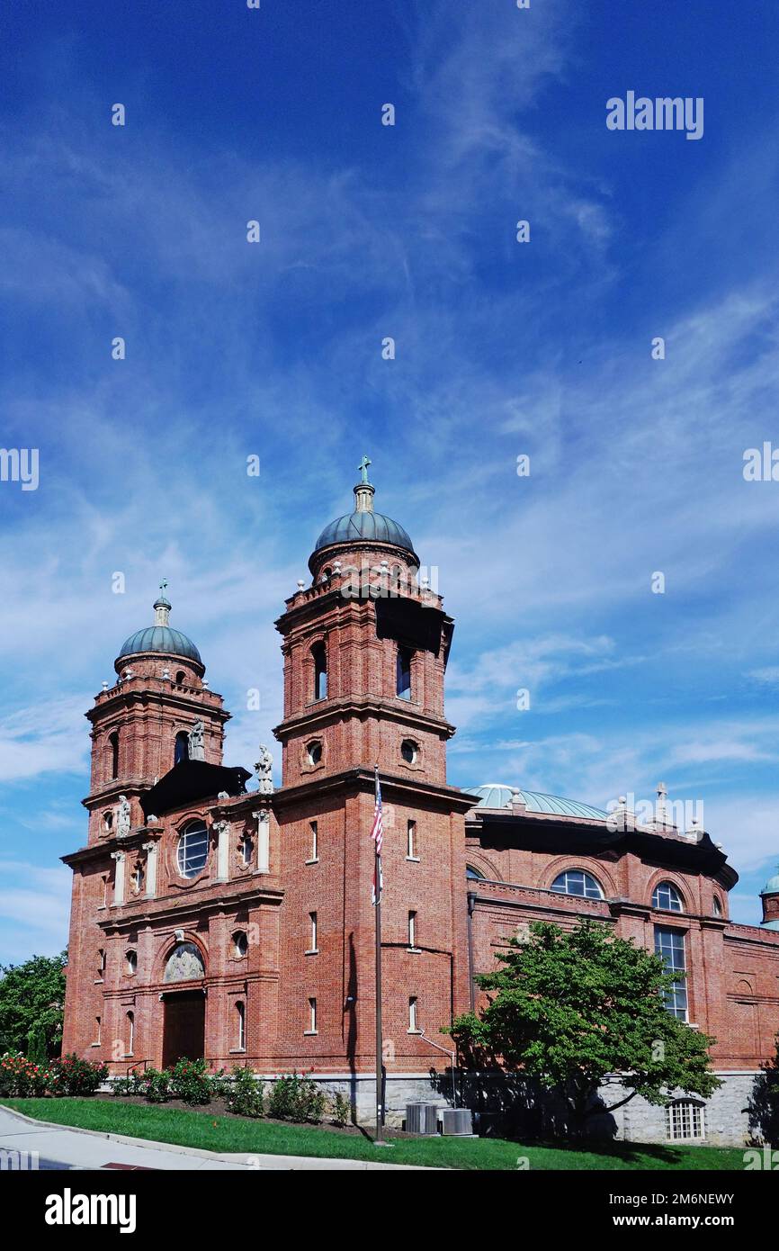 La Basilica di San Lorenzo Chiesa Cathiolic nel centro di Asheville NC Foto Stock