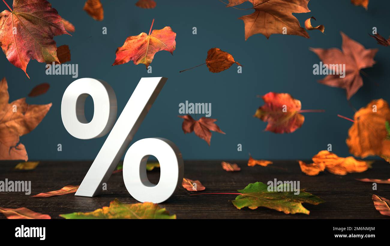 Sconto autunnale Foto Stock