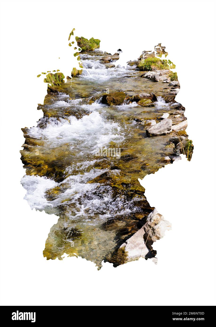 Acqua, siccità e siccità in Germania Foto Stock