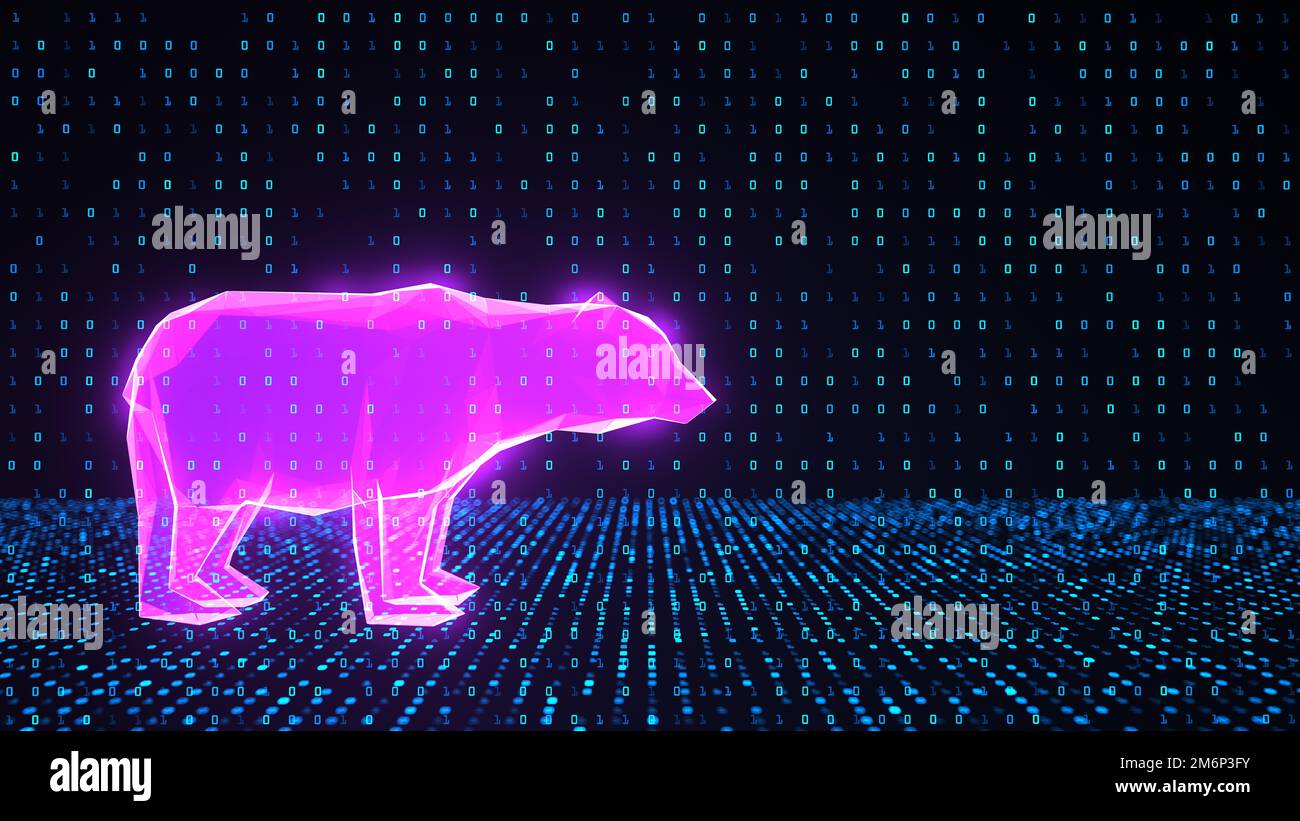 Mercato ribassista Foto Stock