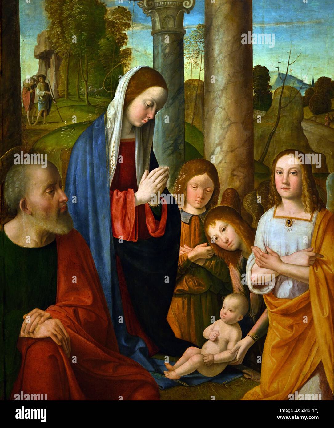 La Natività di Cristo di Marco Palmezzano Italiano, 1460–1539, Natività