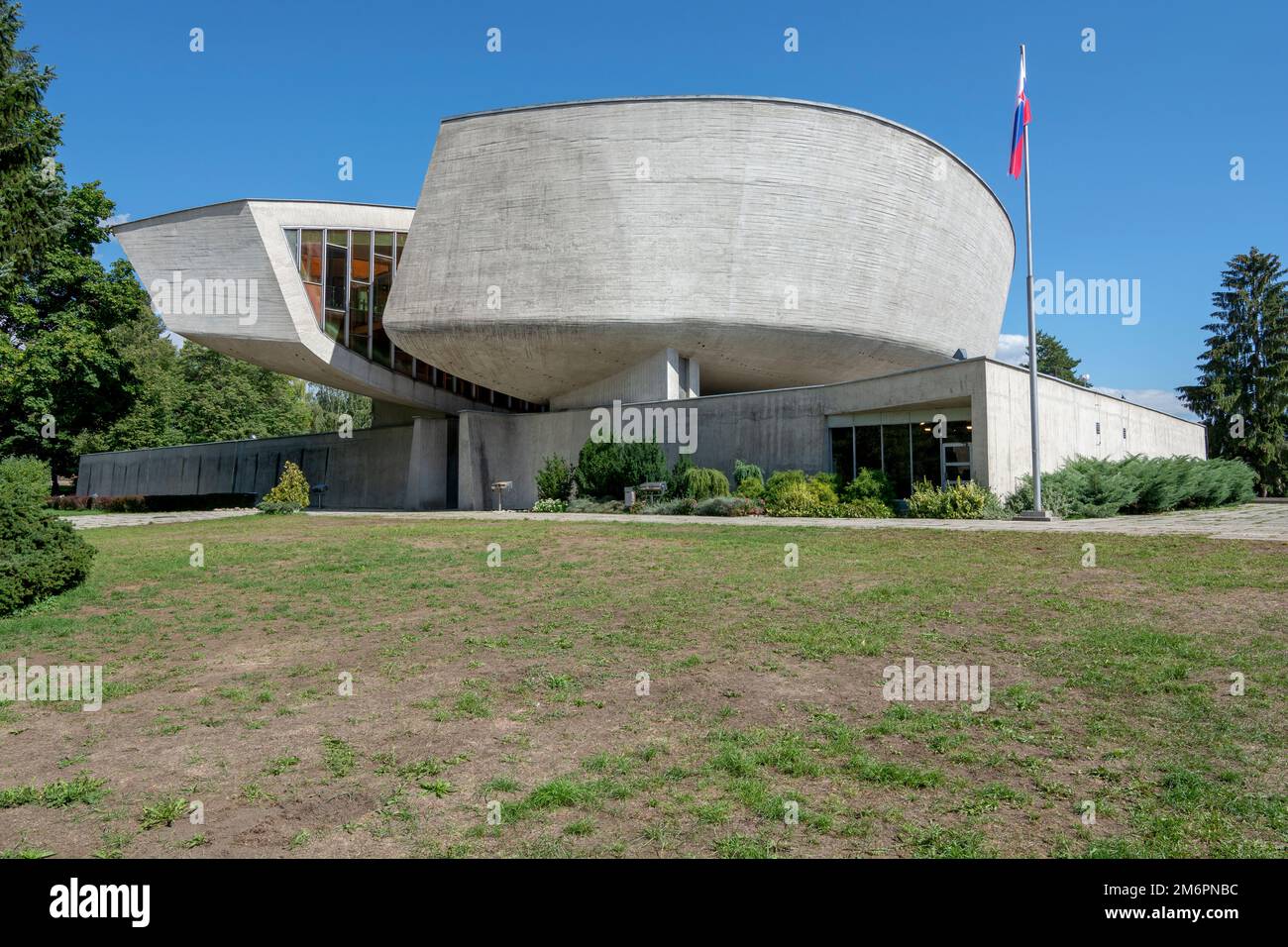 Museo della rivolta nazionale slovacca a Banska Bystrica. Slovacchia. Foto Stock