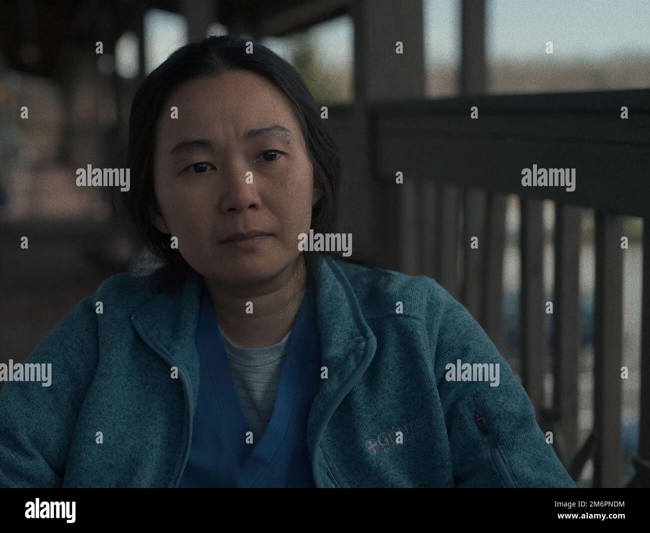 HONG CHAU in THE WHALE (2022), diretto DA DARREN ARONOFSKY. Credit: A24 / foto di protozoi / Album Foto Stock