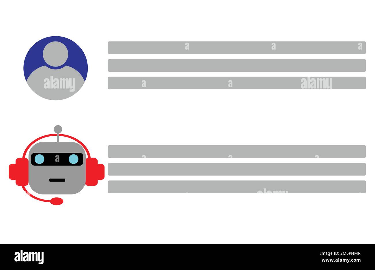 metodo di lavoro e scenario chat gpt con l'icona log e chat gpt. Illustrazione Vettoriale